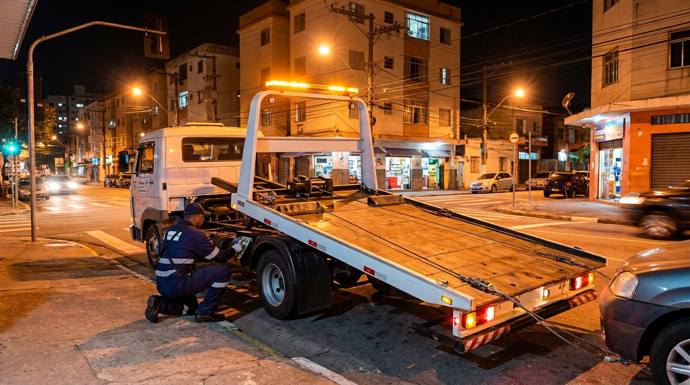 Guincho 24h profissional em Baruel, Suzano‑SP