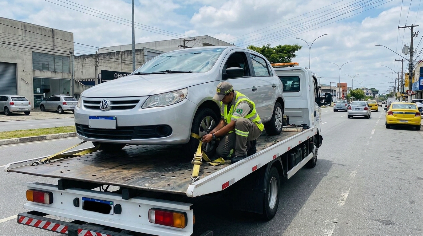 Recolhimento após Colisão em Caxangá, Suzano‑SP